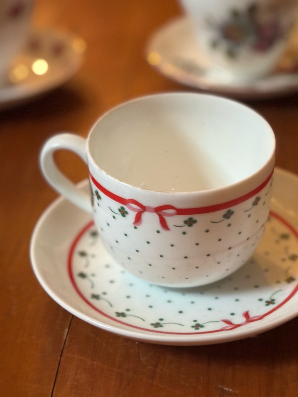 Pier 1 tea cup and saucer